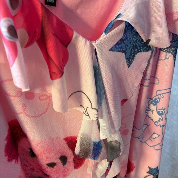 Dolls-kill Women's Pink Dress - Picture 3 of 4